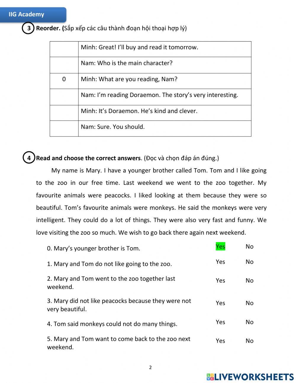 IIG-Grade 5-Worksheet 17