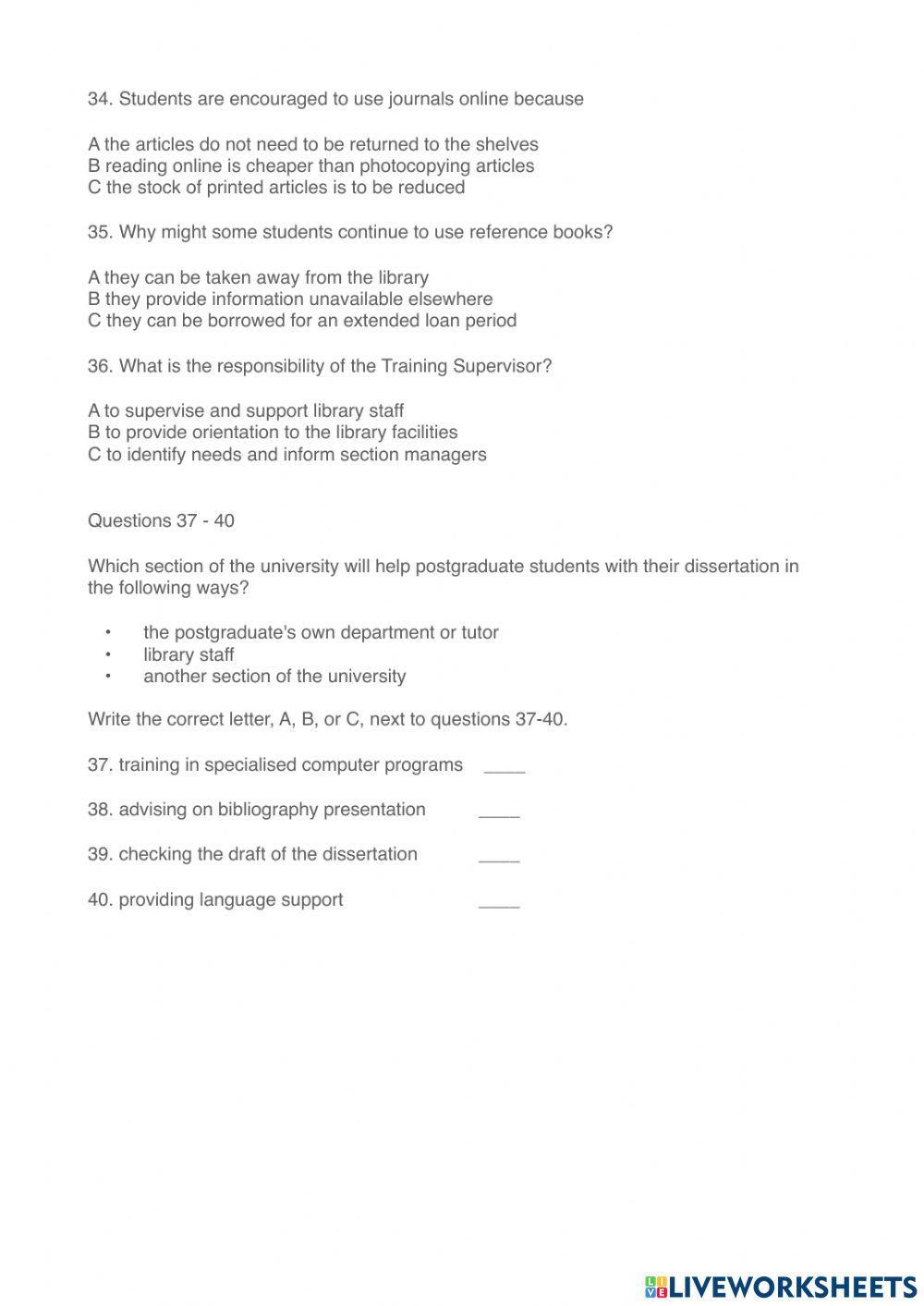 Listening IELTS Mock Test