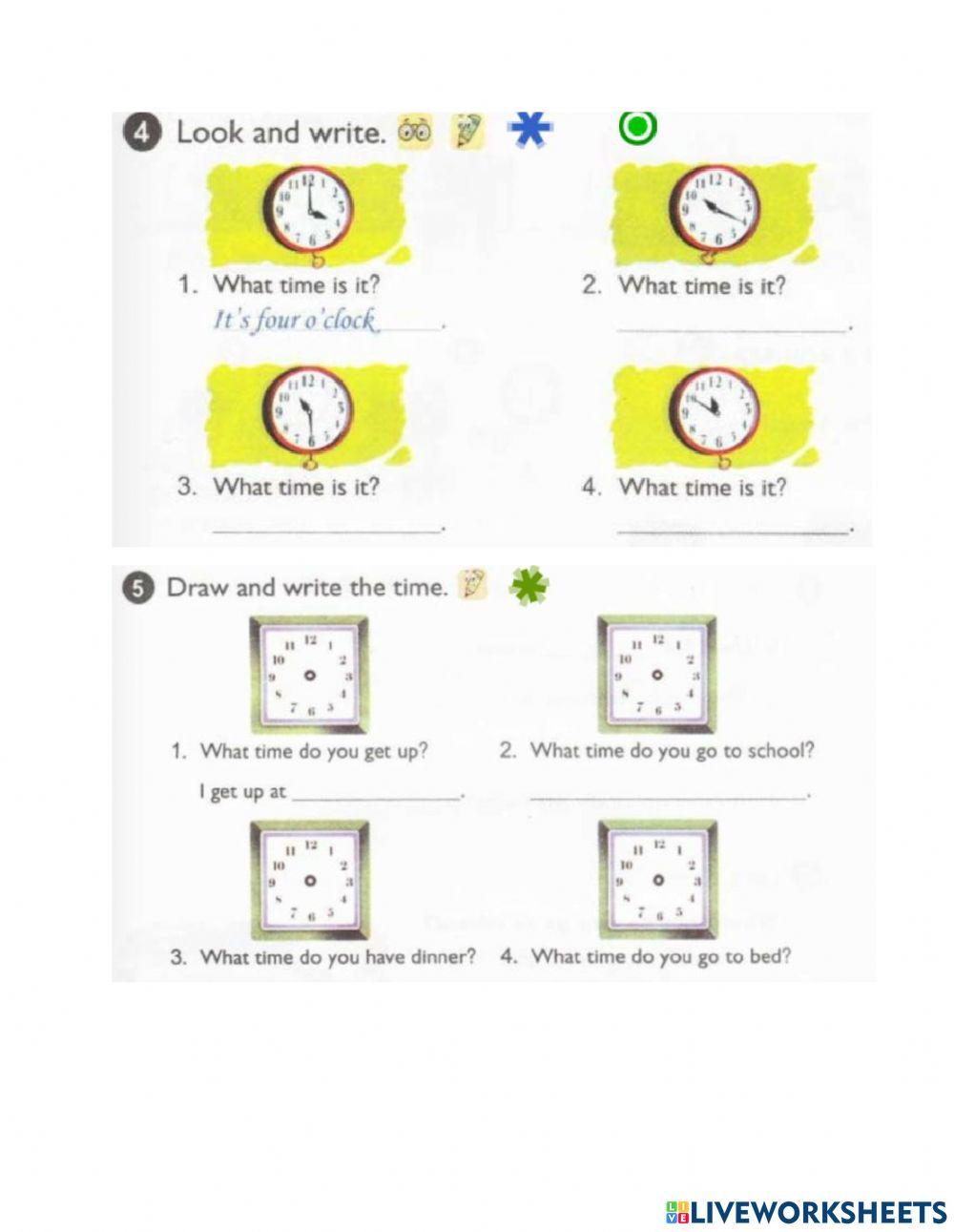 Tiếng Anh 4 Unit 11- Lesson 1