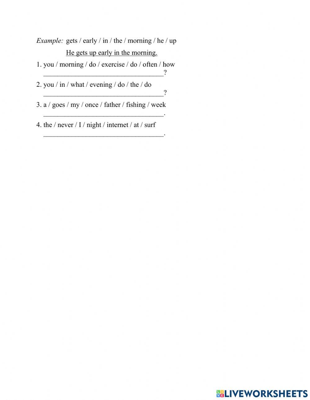 First term exam for class 5 - test 2