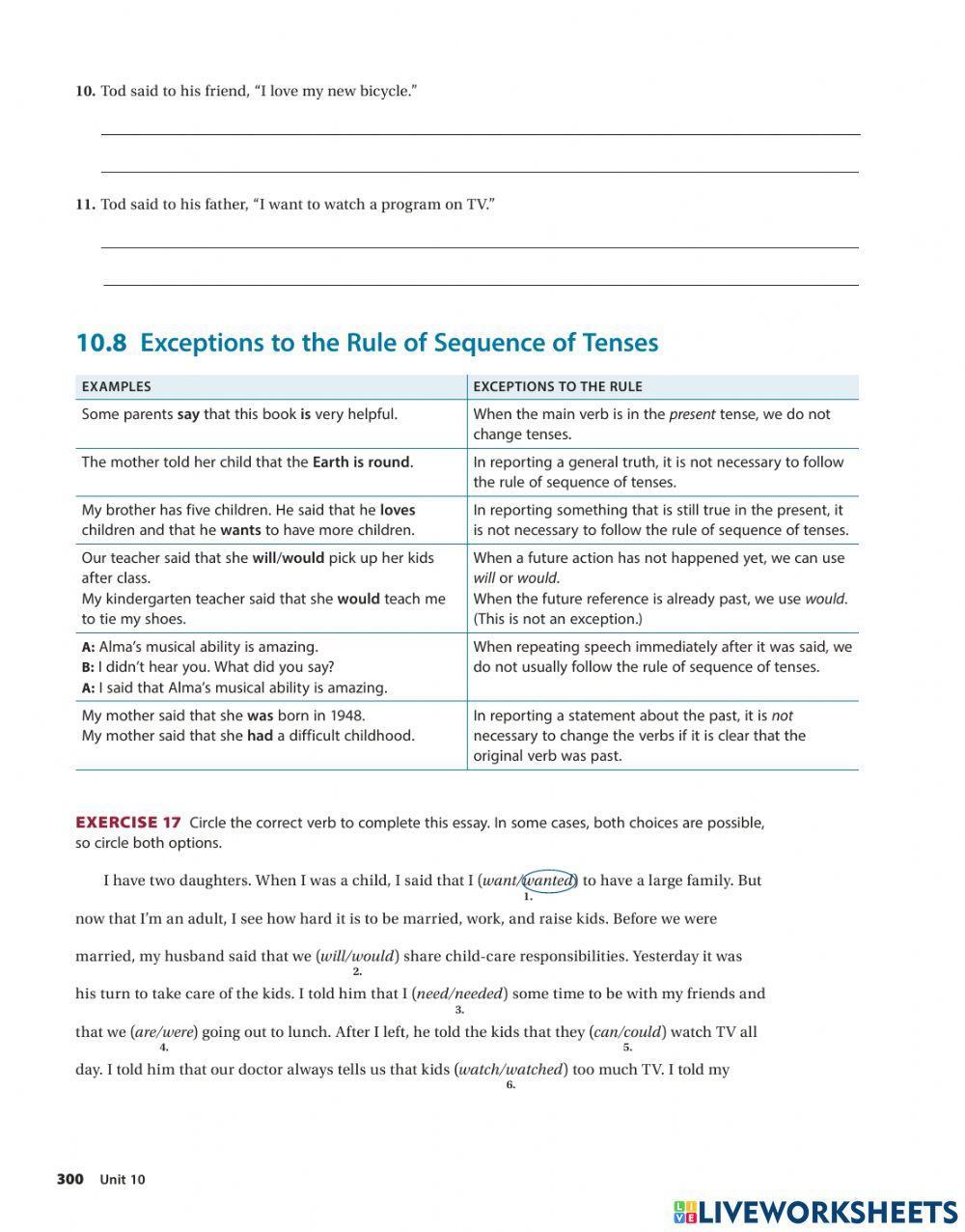 Day 39. Reported speech review 1