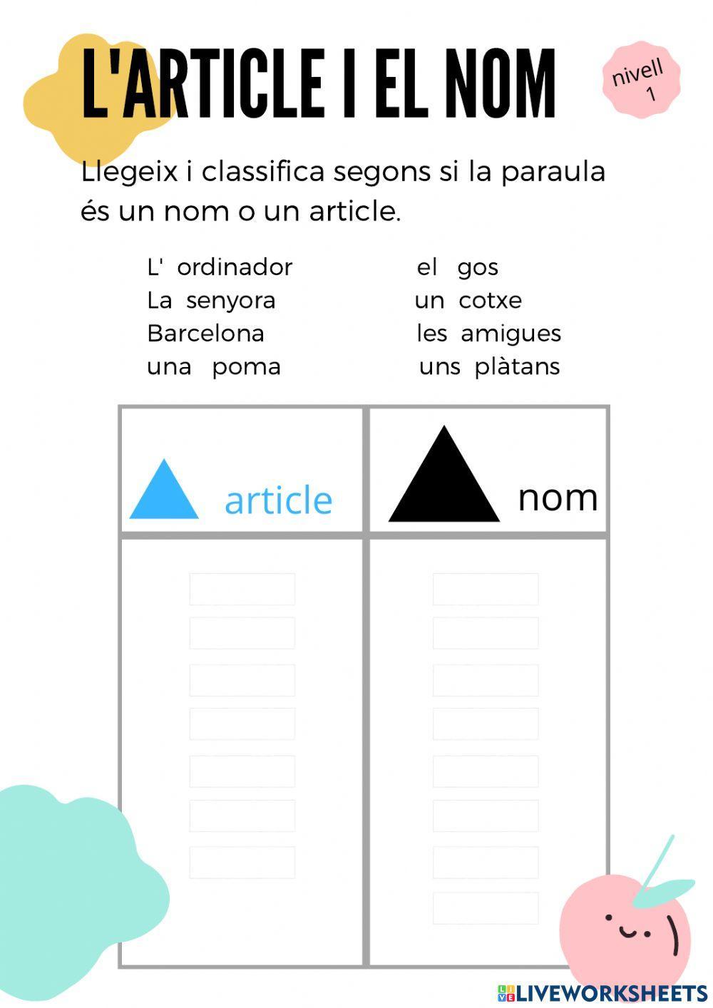 Nom i adjectiu (montessori)