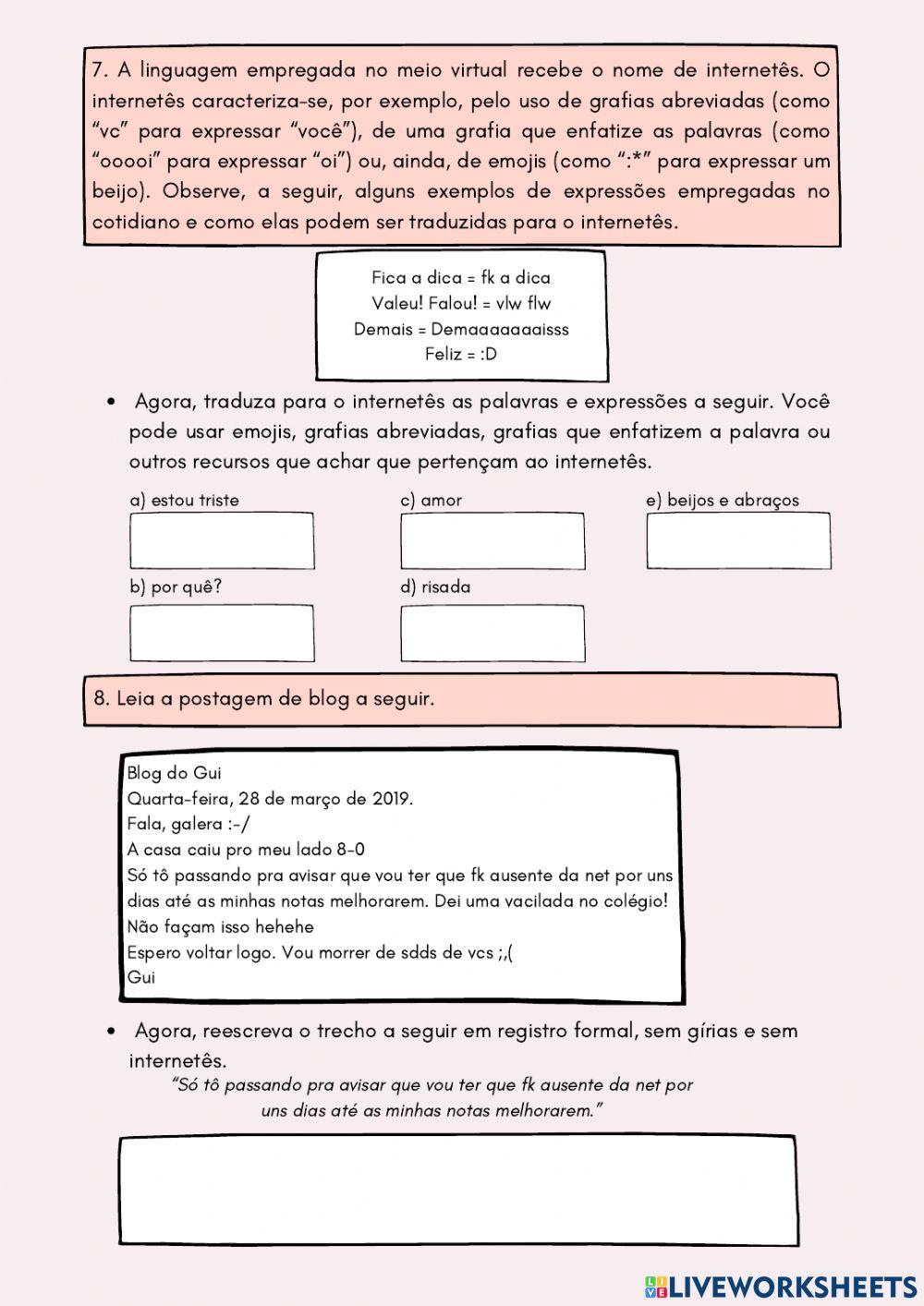 6º Ano - Capítulo 01