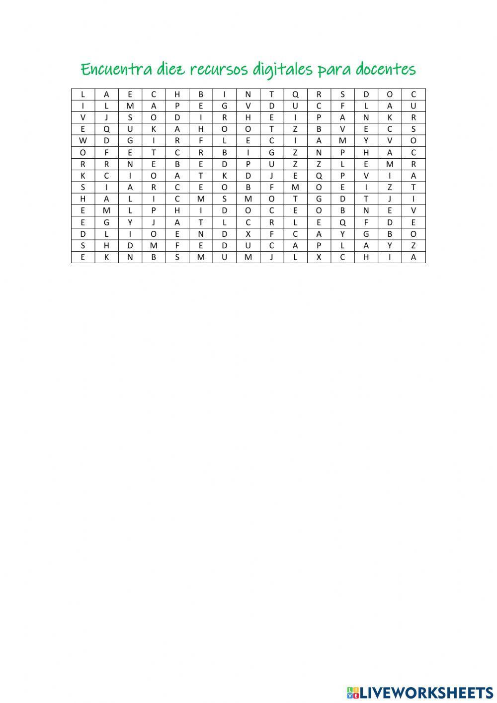 Tecnologías educativas