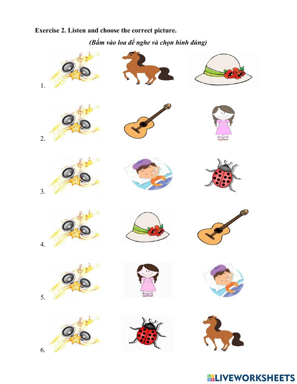 Sounds and letters h & i