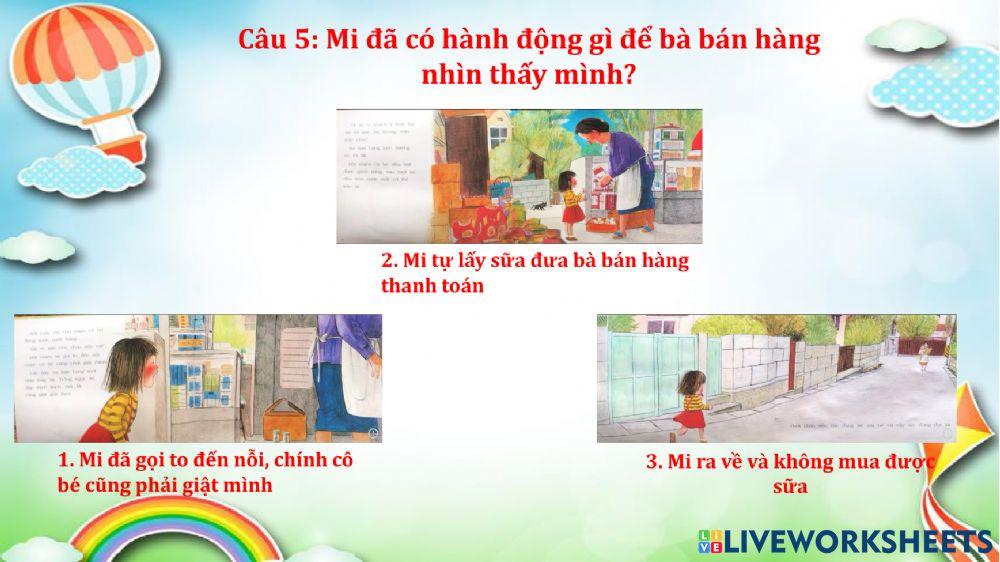 Chiến công đầu tiên của bé Mi