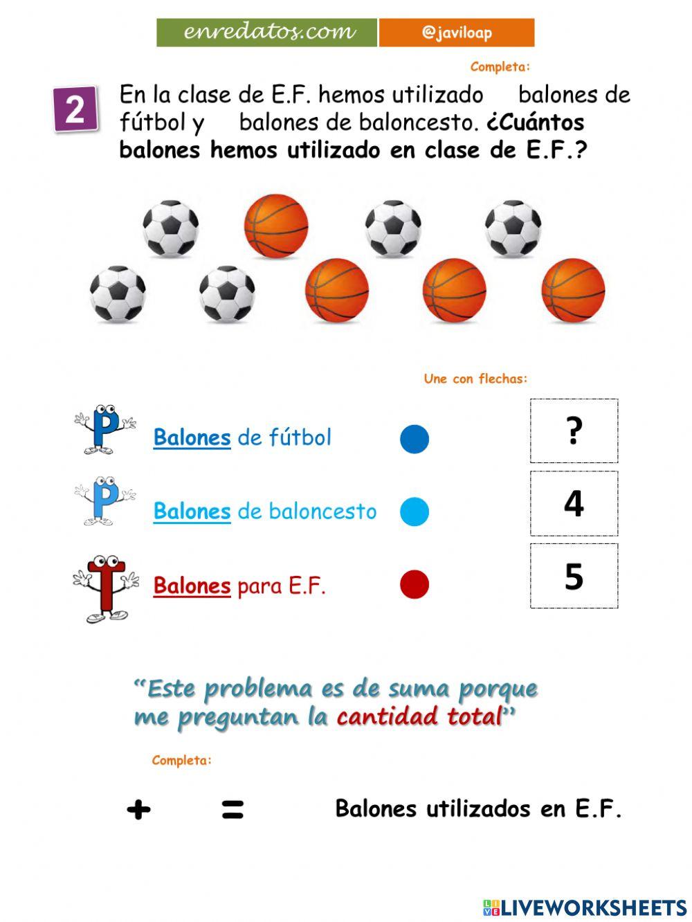 Problemas de suma javiloap