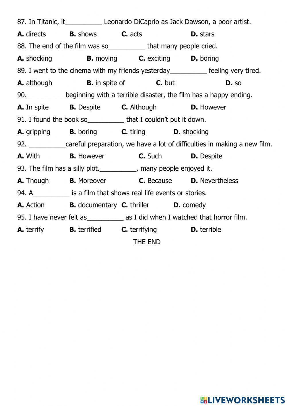 Grade 7 - Unit 8 - part A-B