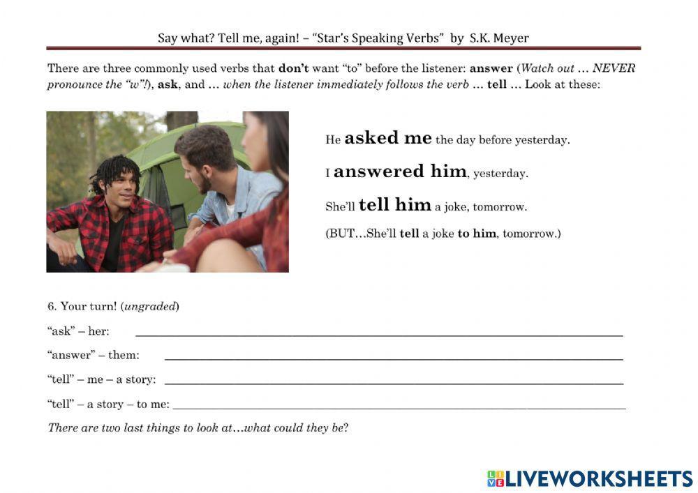 SMT-Speaking verbs-prepositions or not