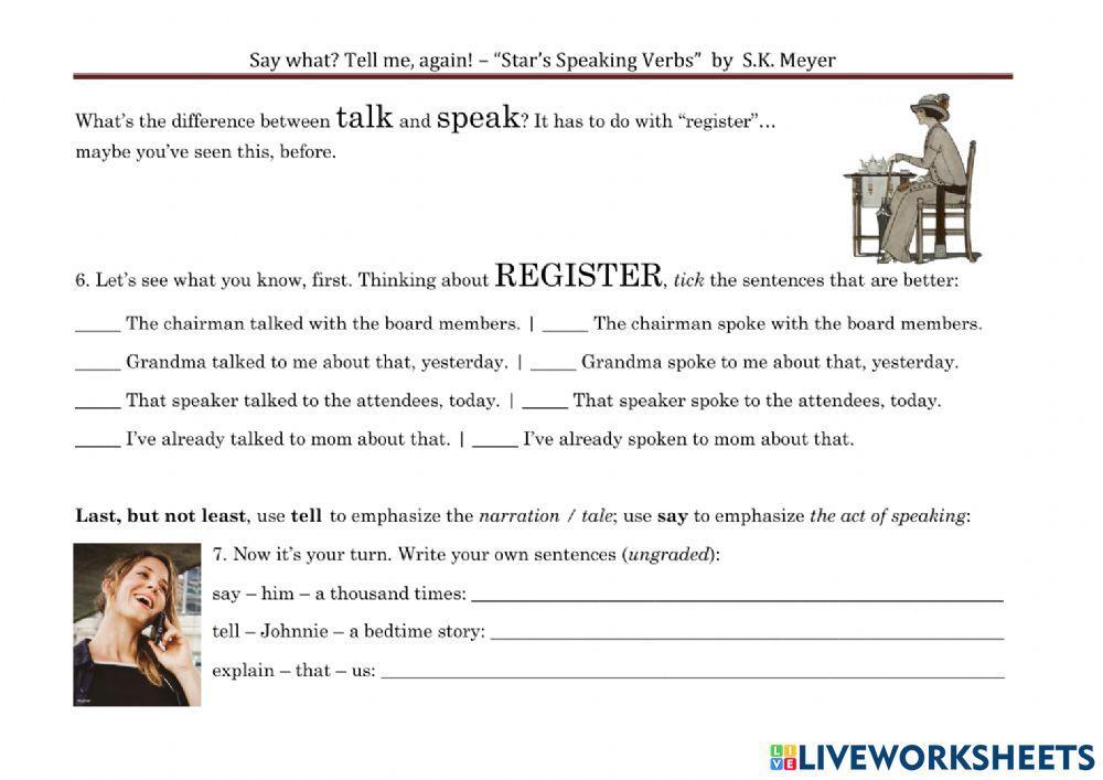 SMT-Speaking verbs-prepositions or not