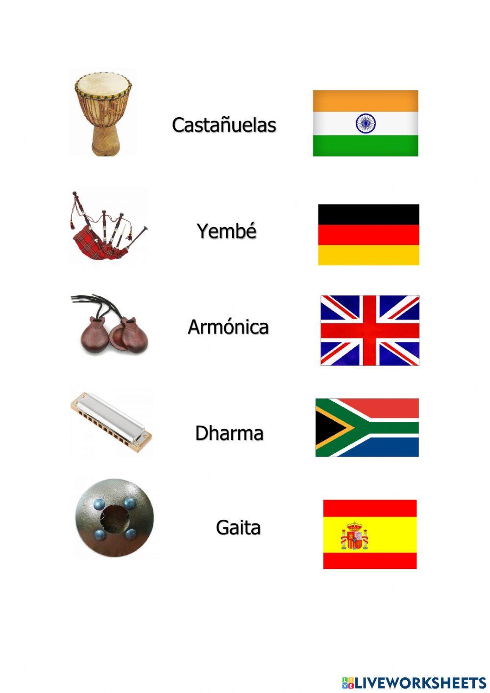 Instrumentos musicales