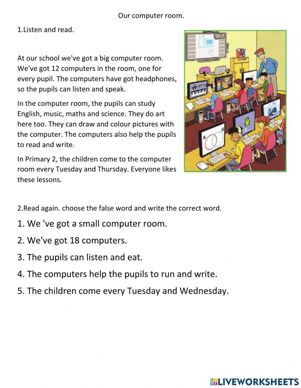 At our school.FF2. (pg. 38.,40., 41.)