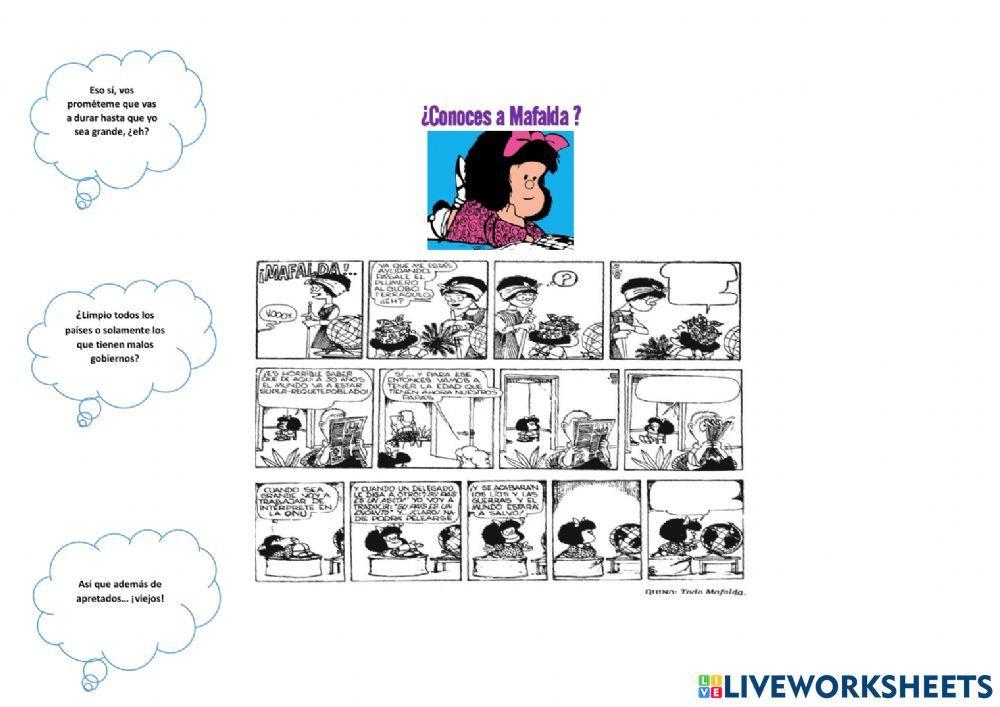 Conoces a Mafalda