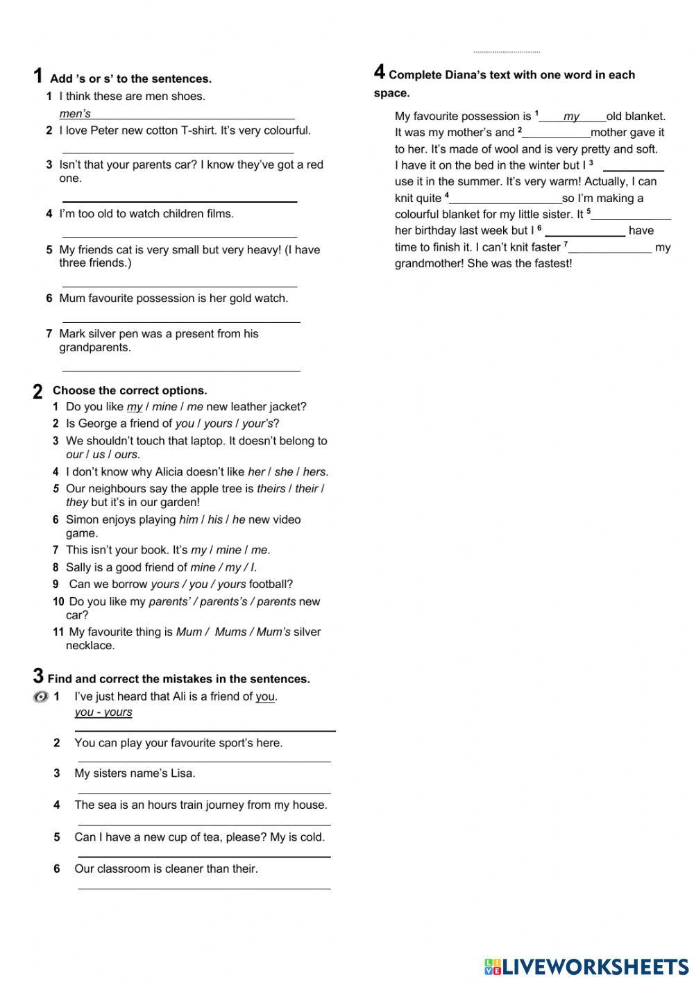 Prepare 3 - Unit 6 Grammar