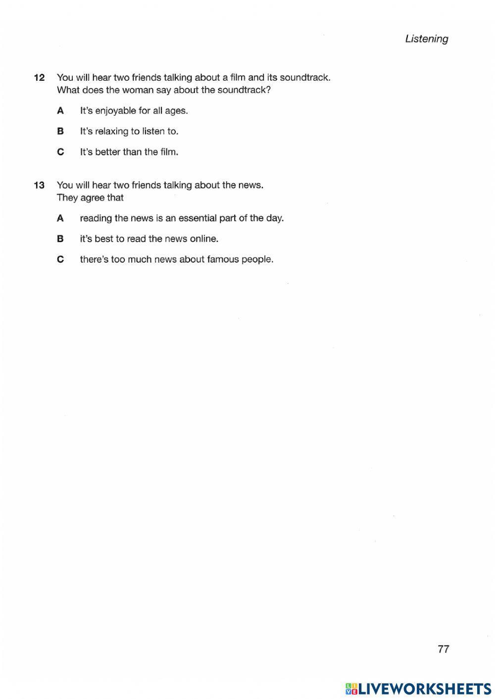 6.12.21-PET-Listening (Part 1)