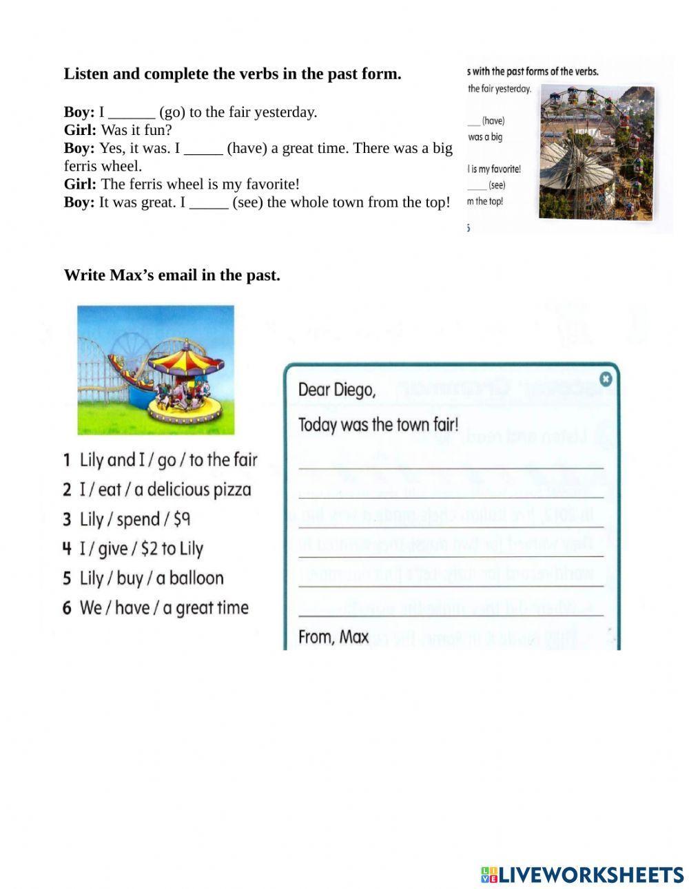 Past Simple irregular verbs