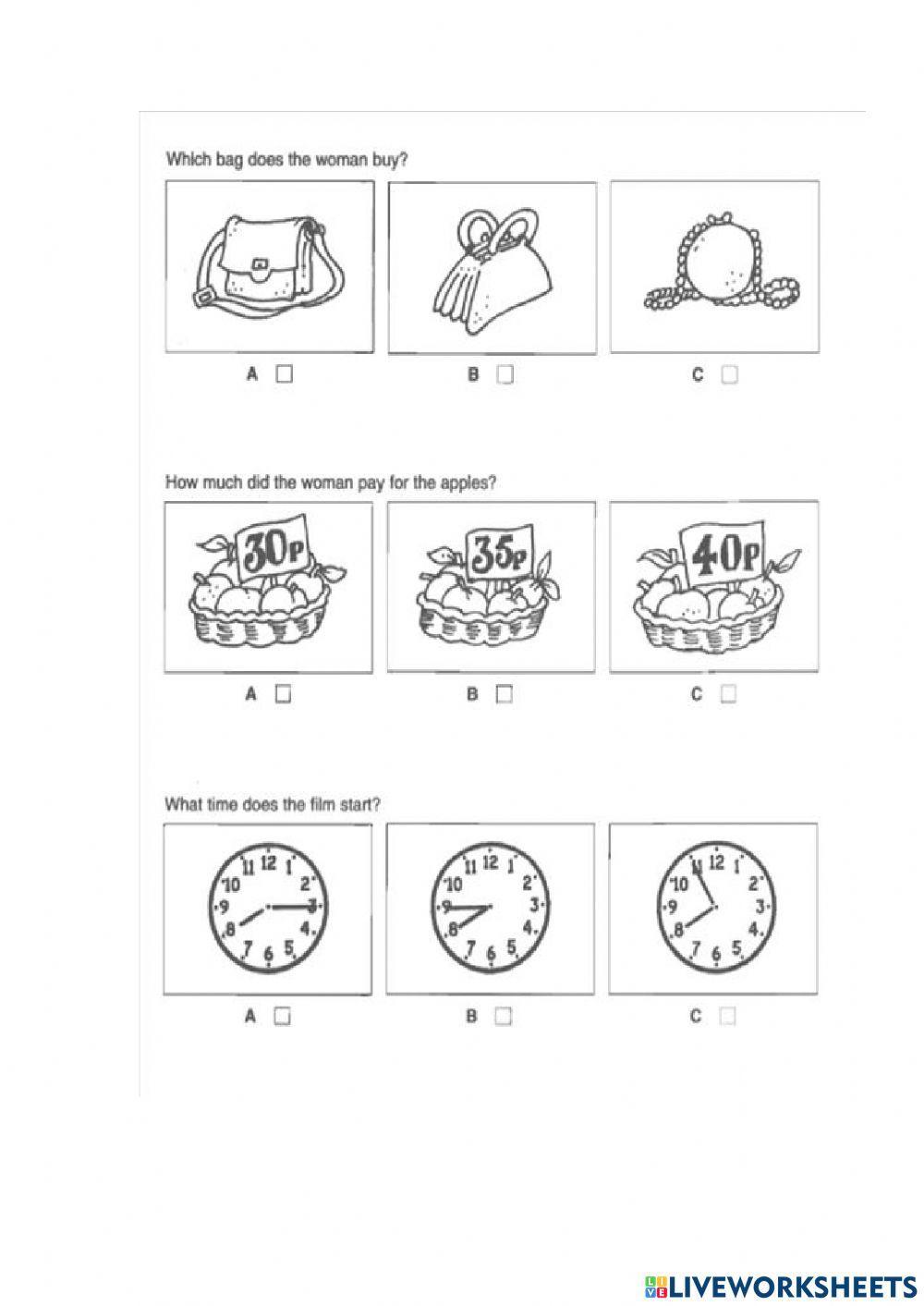 Key English Listening Test 2 Cup 1