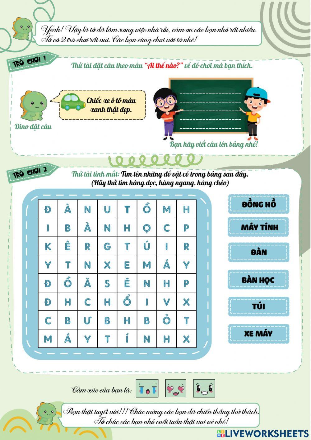 Bài tập cuối tuần 11-Tiếng Việt