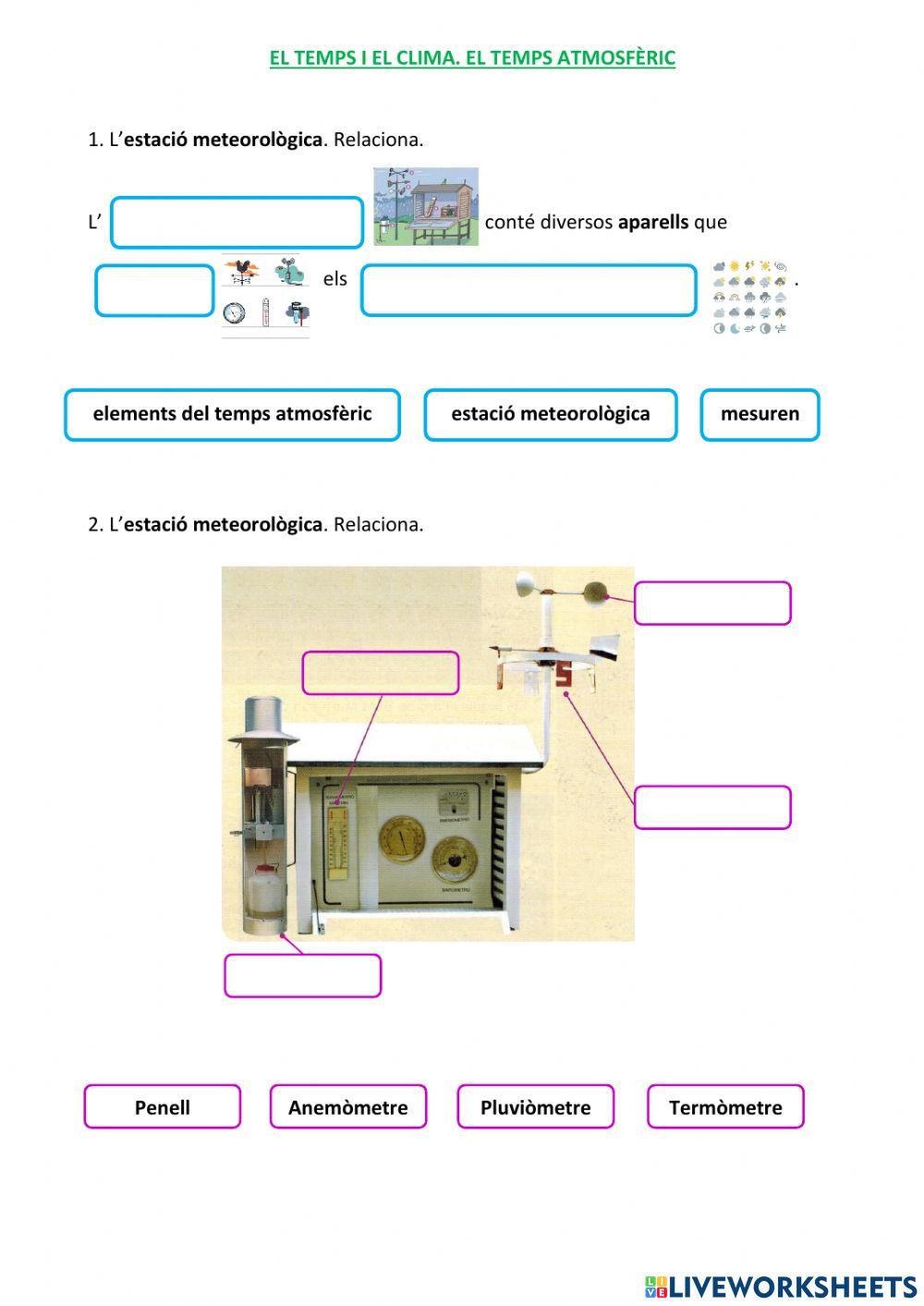 El temps i el clima. El temps atmosfèric 3