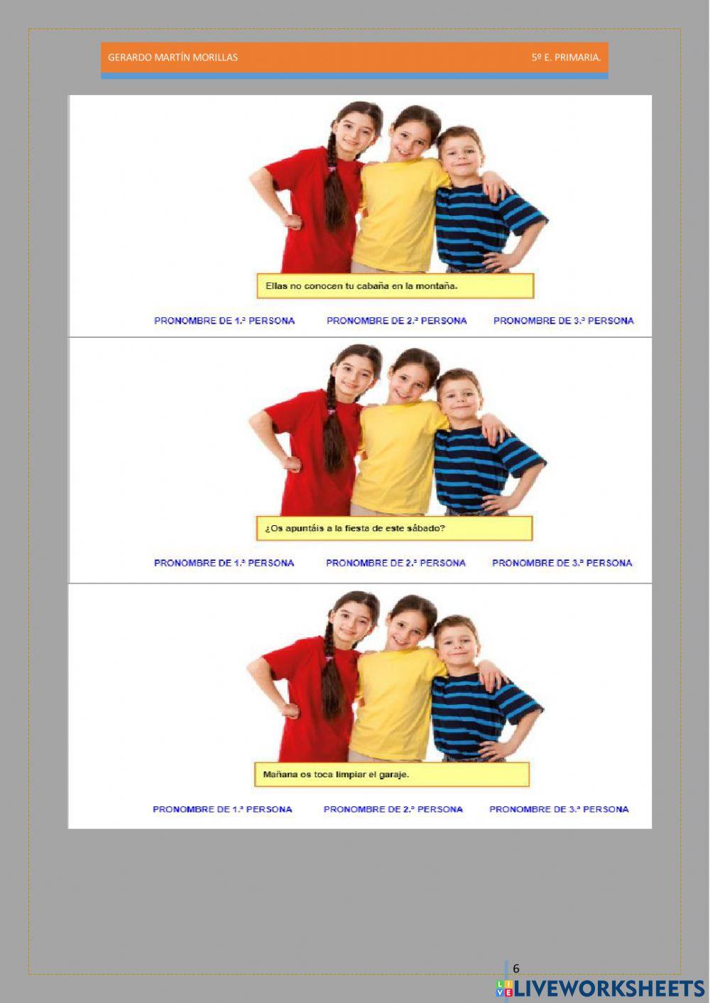 Taller de gramática I. Ficha 4.