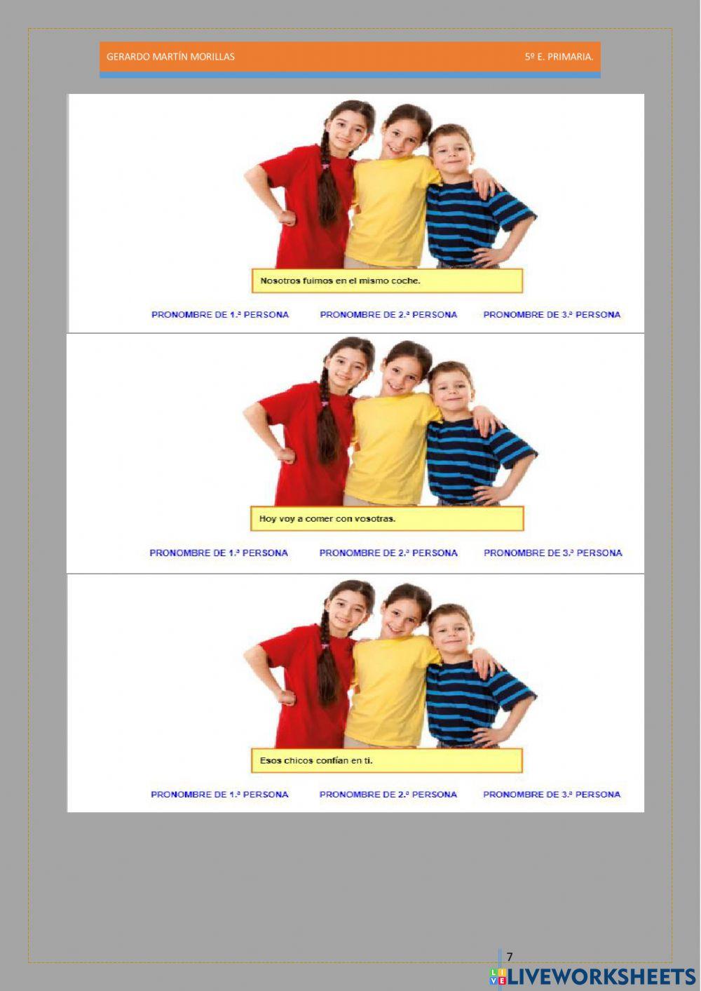 Taller de gramática I. Ficha 4.