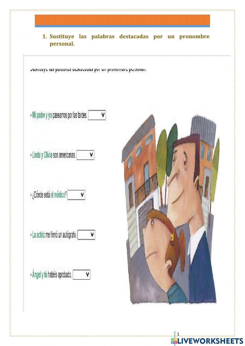 Taller de gramática II. Ficha 4.