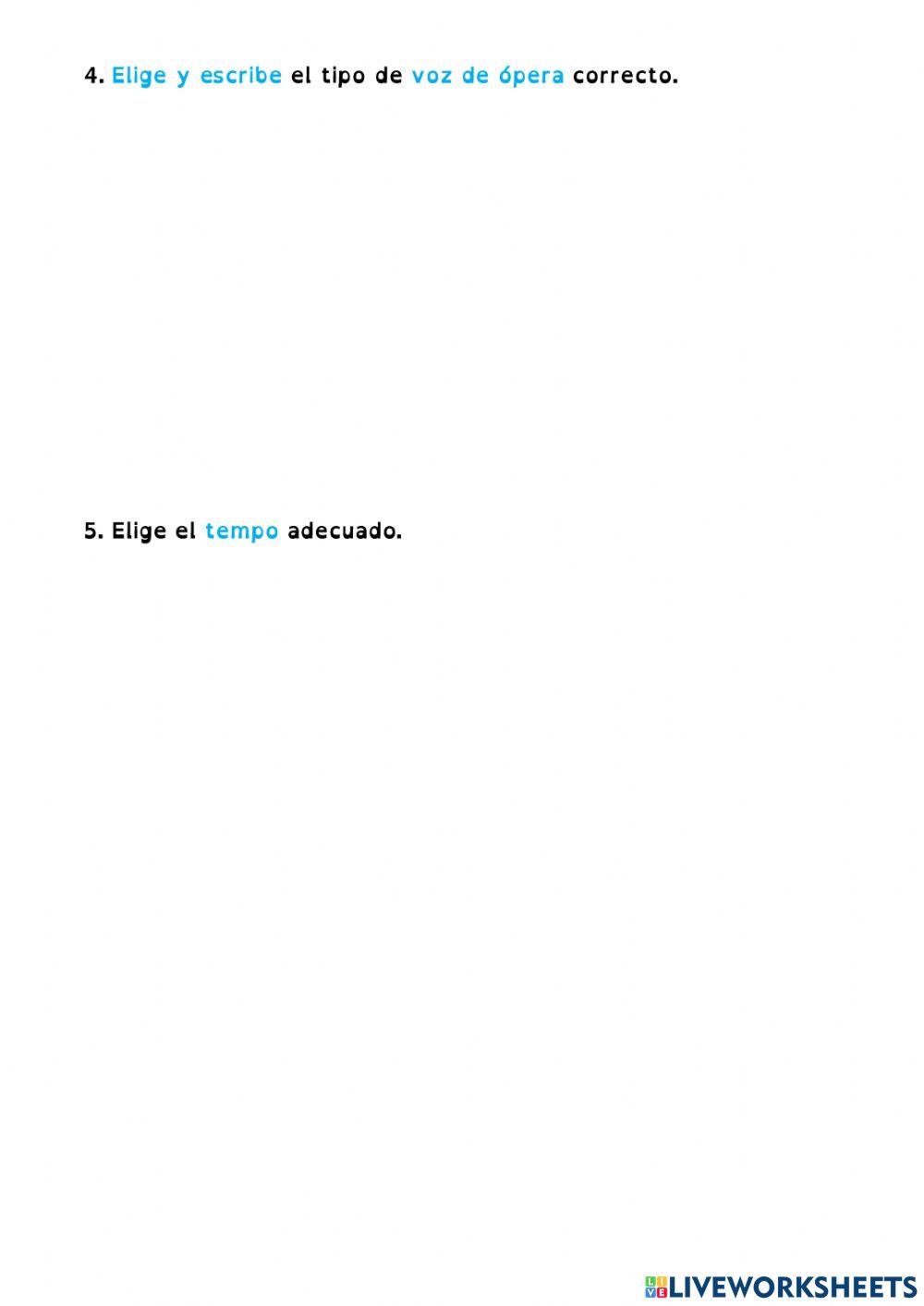 5º Música - Repaso 1º Trimestre