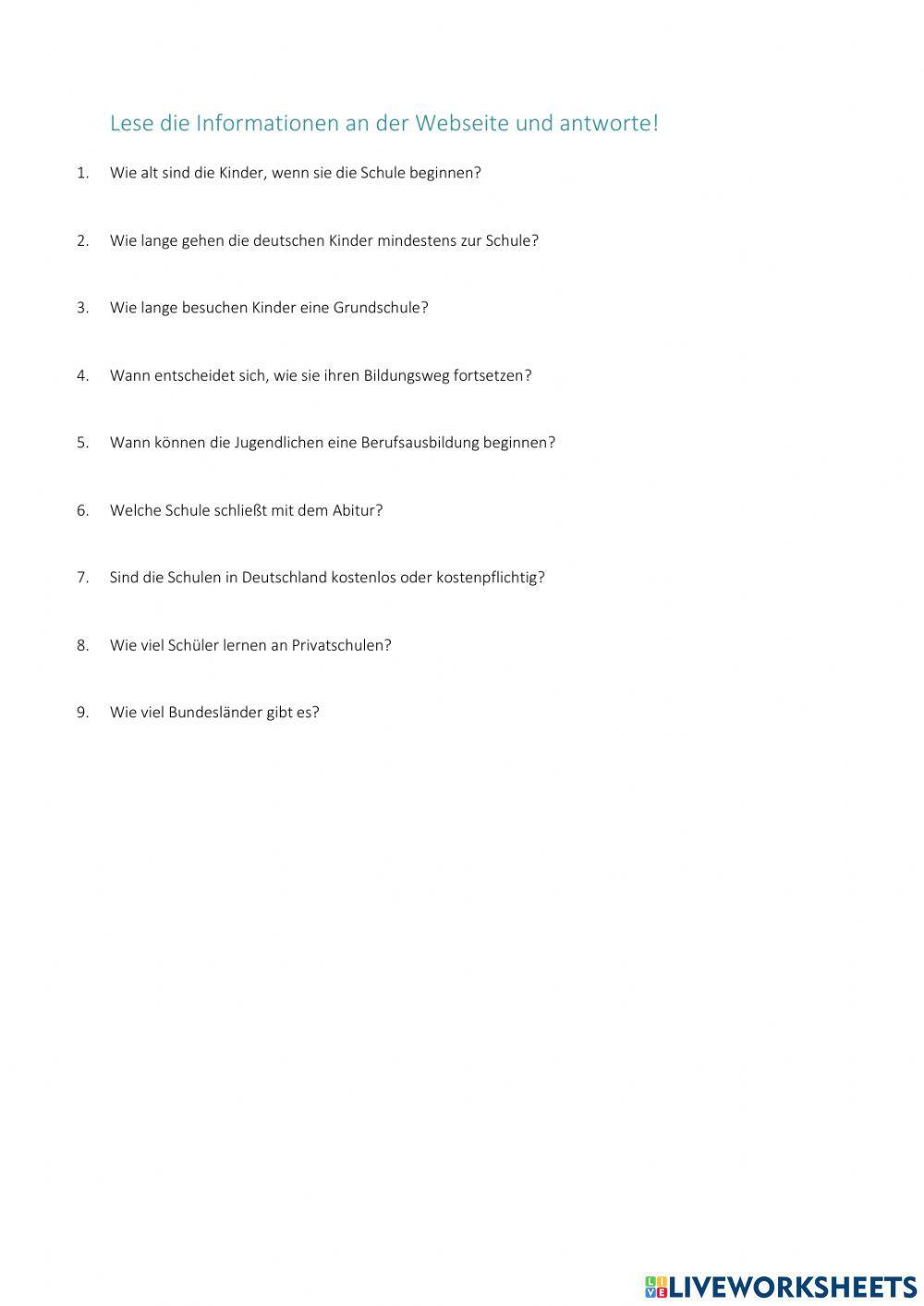 So funktioniert das deutsche Schulsystem