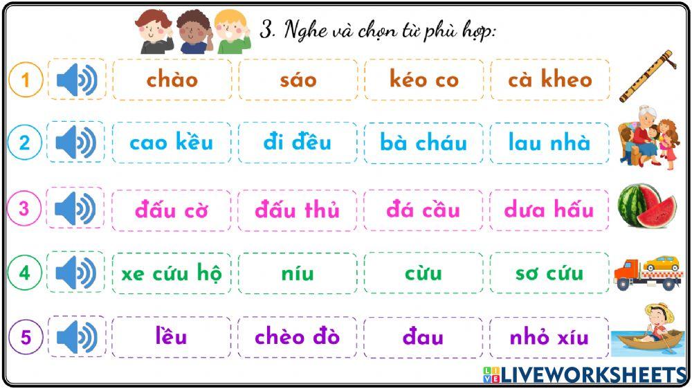 Phiếu ôn tập Tiếng Việt tuần 7