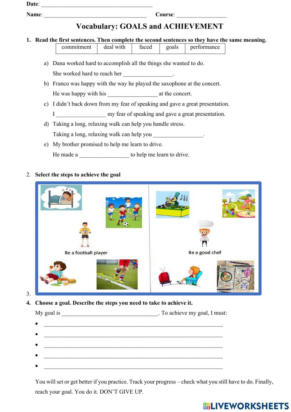 Vocabulary Vocabulary
