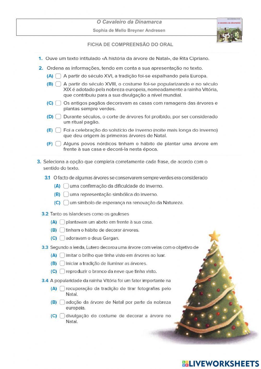 Teste de Compreensão do oral