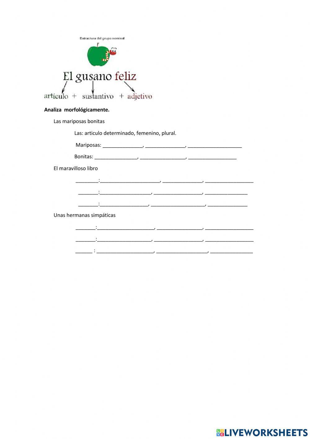 Análisis morfológico