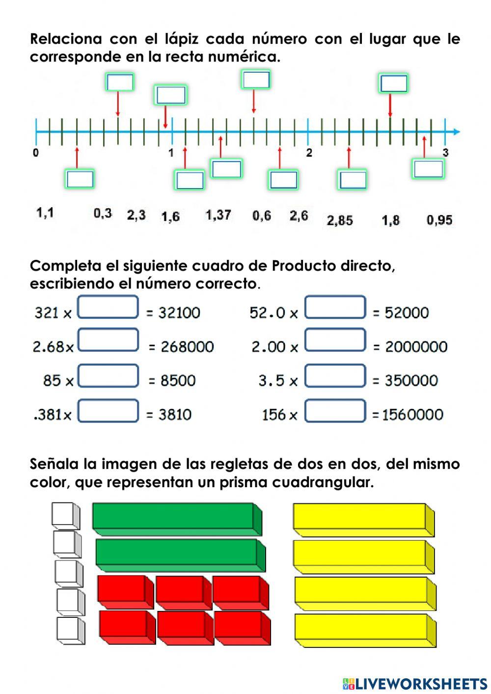 Repaso examen matemáticas nov 22