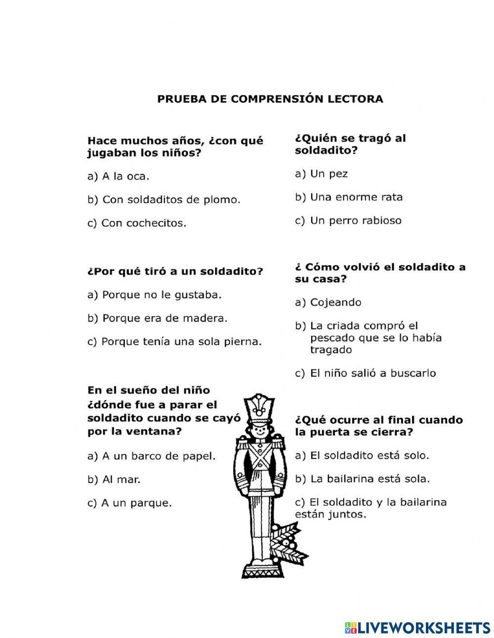 Taller de comprension lectora