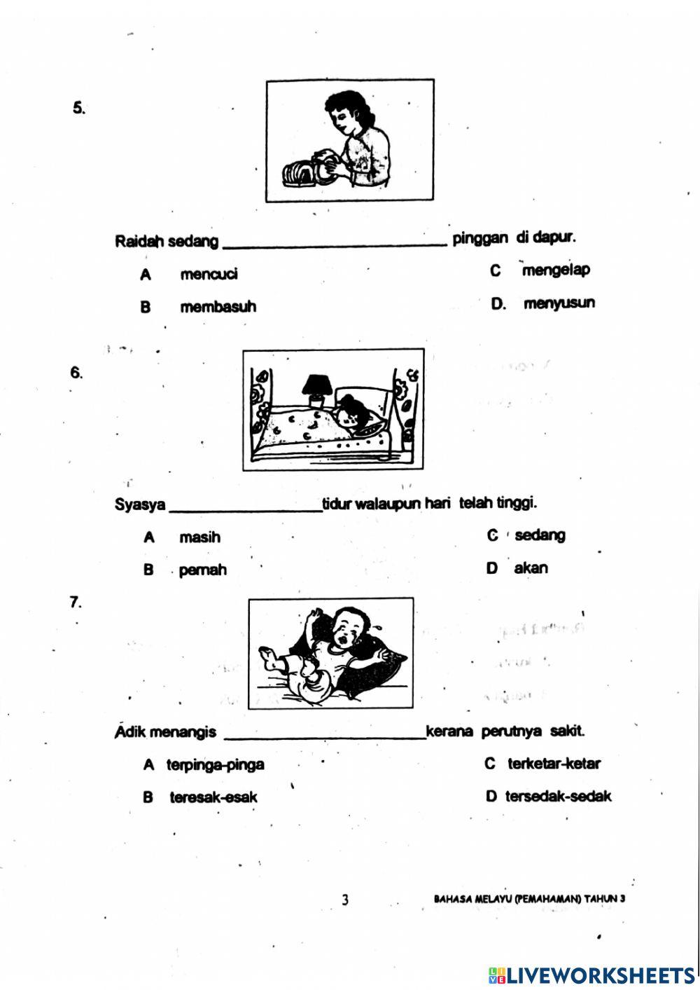 Latihan pengayaan pbd akhir tahun