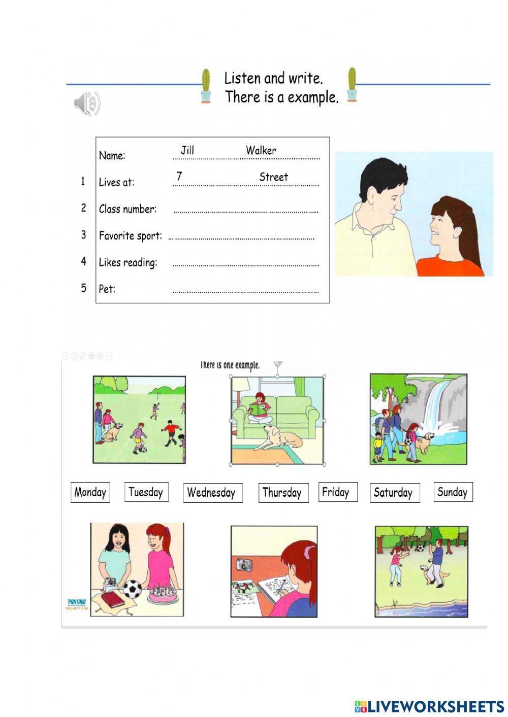 Movers listening 1 test 1