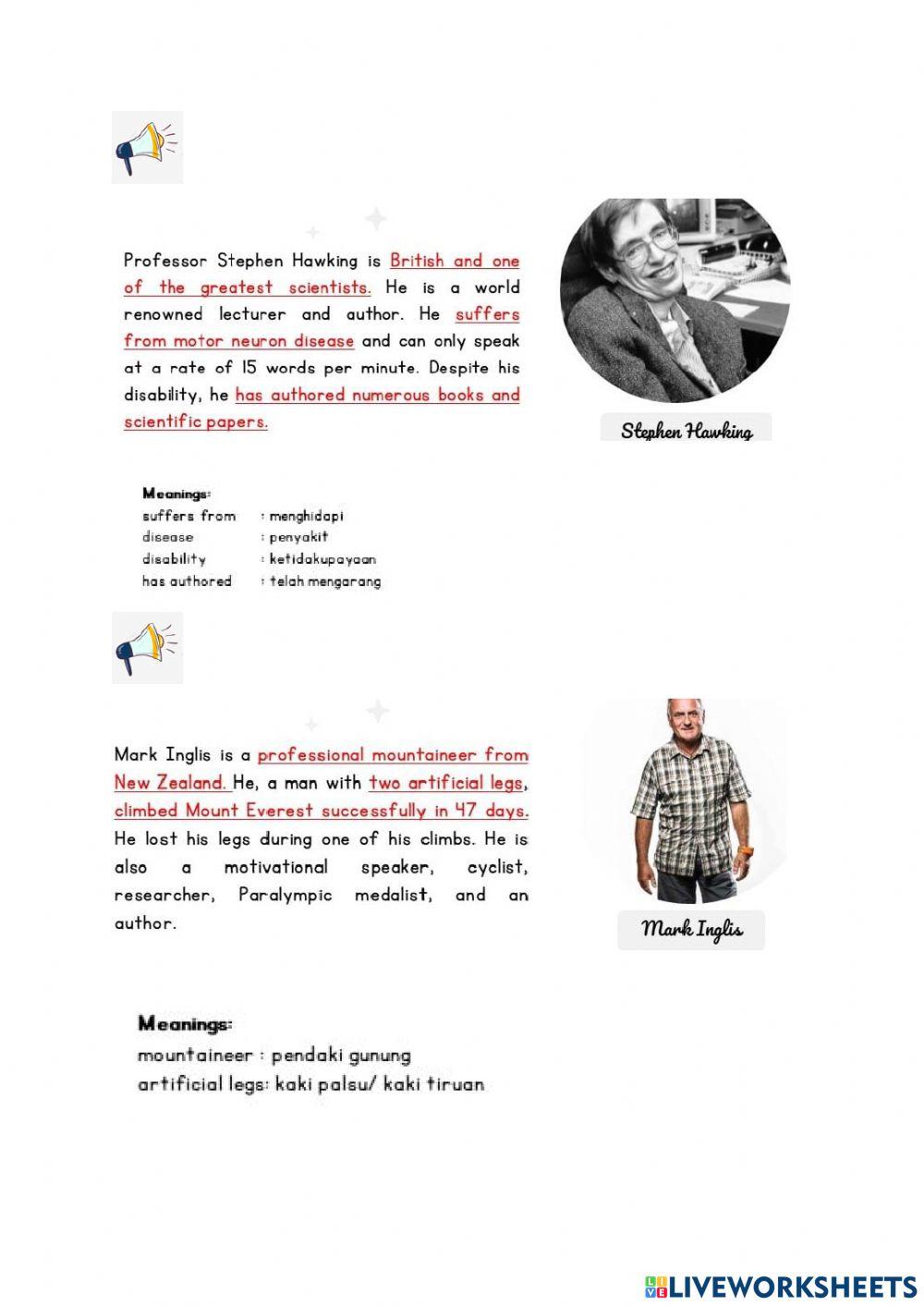 Year 6 : overcoming the odds