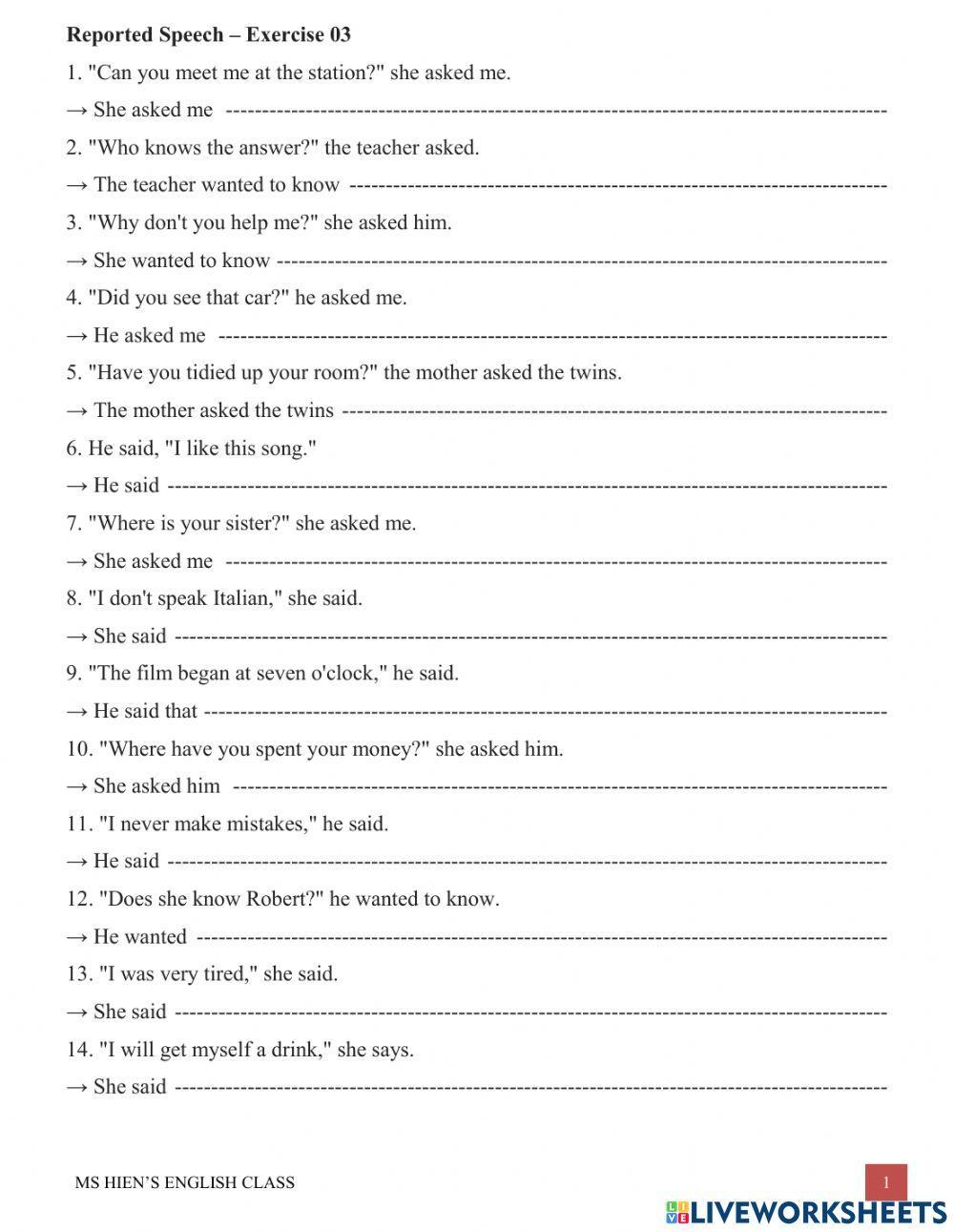 Reported Speech-Ex03-S