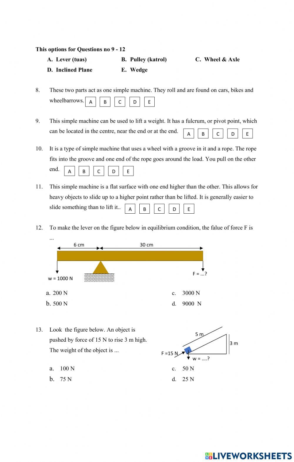 Final 1 st Semester Test