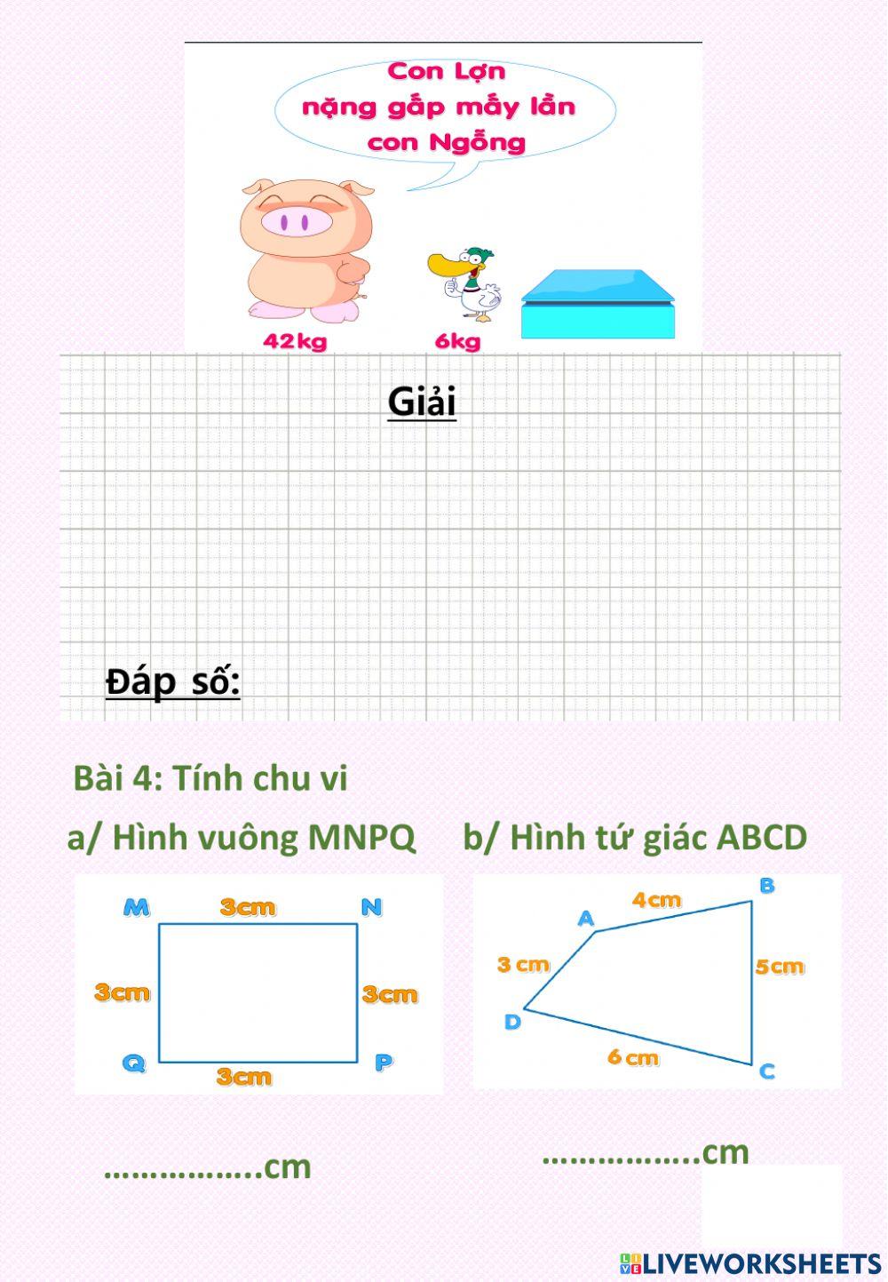 Toán tuần 12 tiết 2