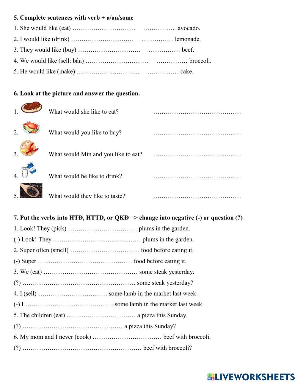 Group 4 Food cont + Count-Uncount