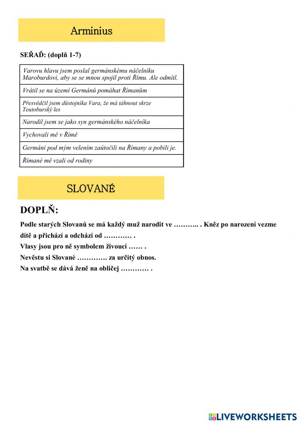 Dějepis - pravěk opakování 02