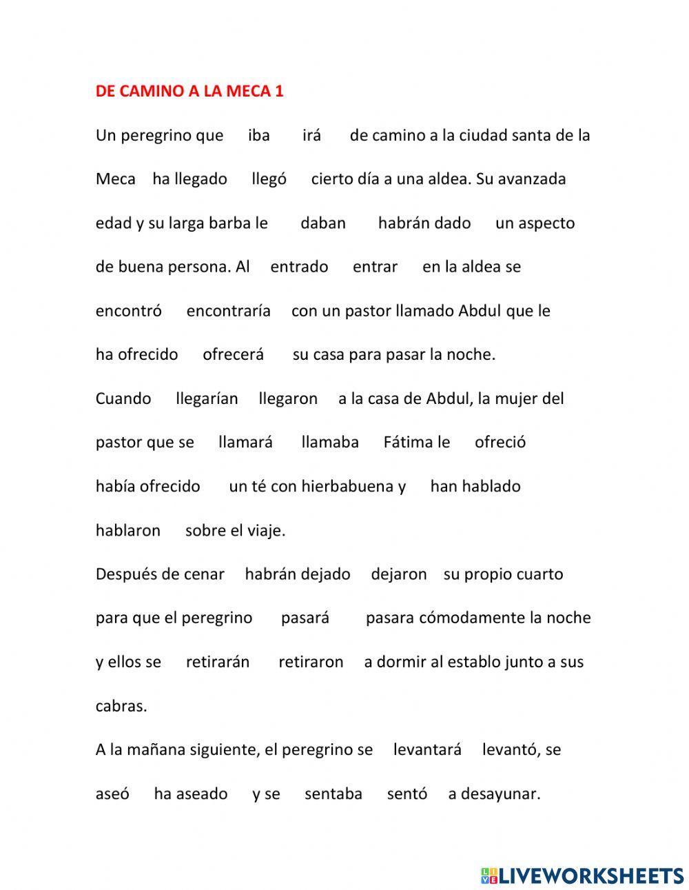 De camino a la Meca 1