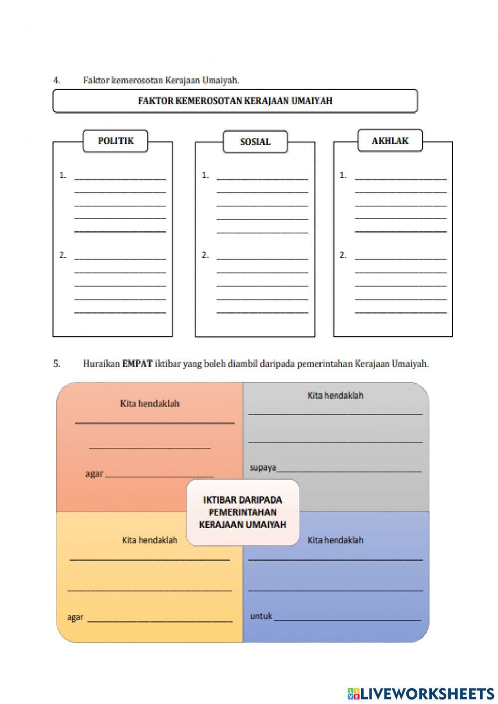 PELAJARAN 19 KERAJAAN UMAIYAH