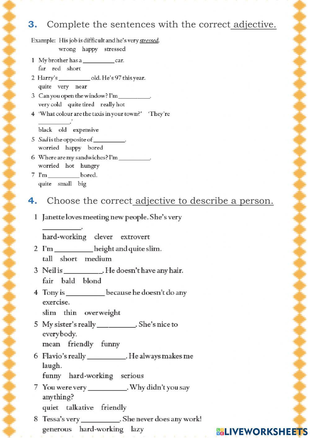 Final test - Pre-intermediate