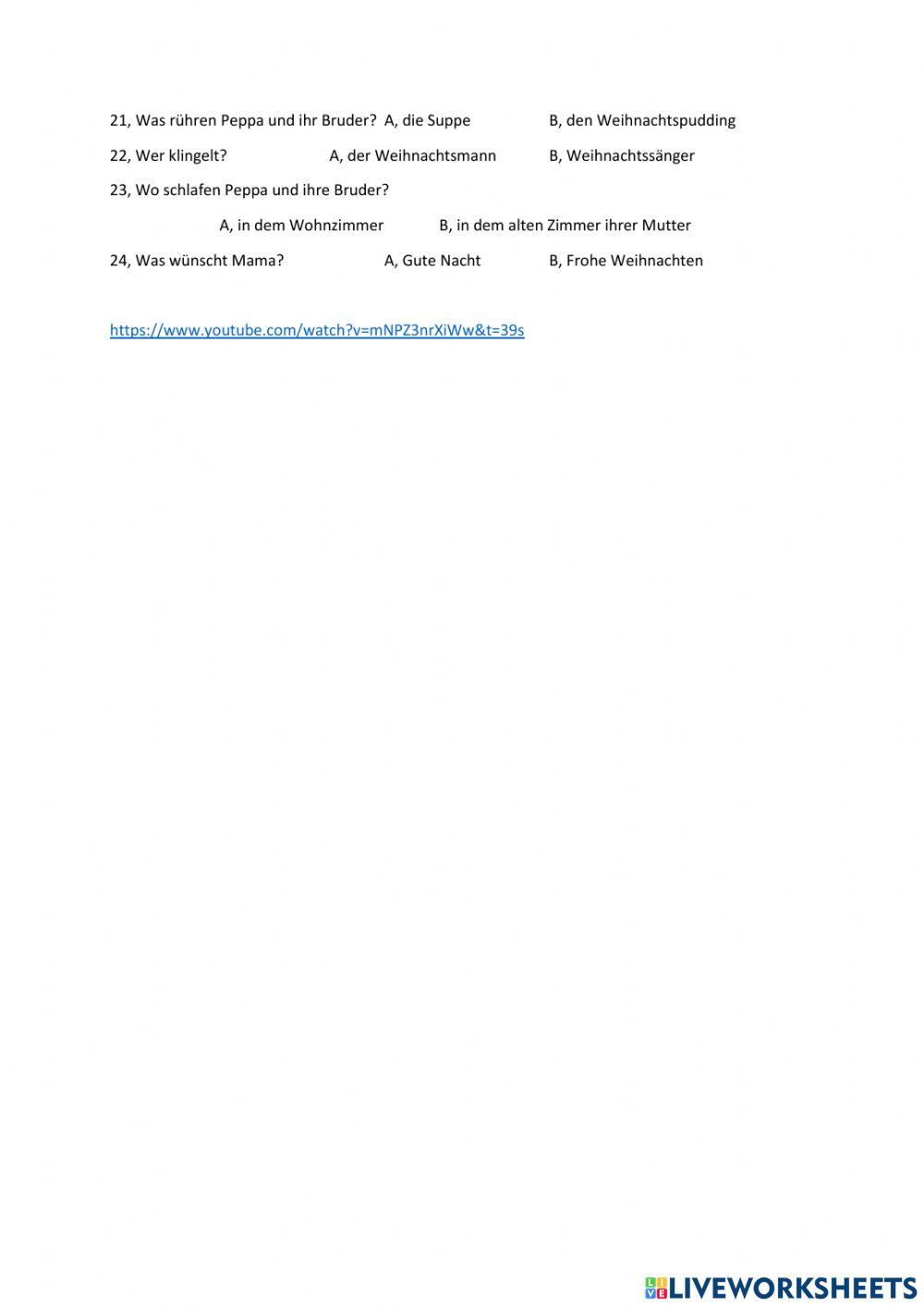 Weihnachtsmann - Peppa Wutz