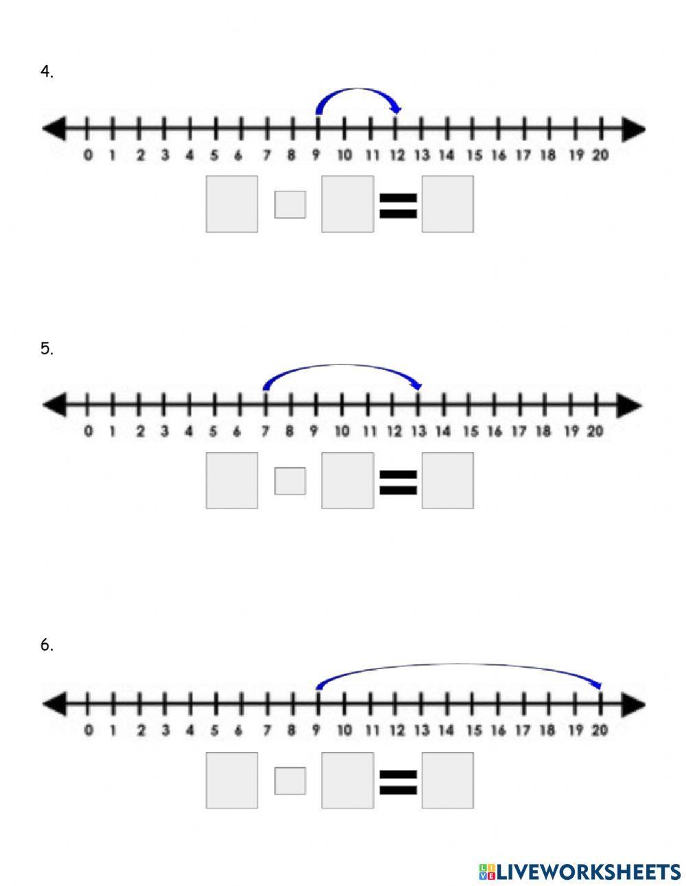 Number Line Addition