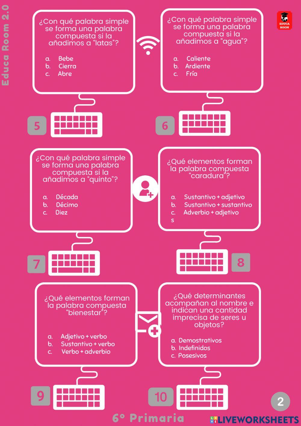 6º ud4 cuestionario 2 lengua