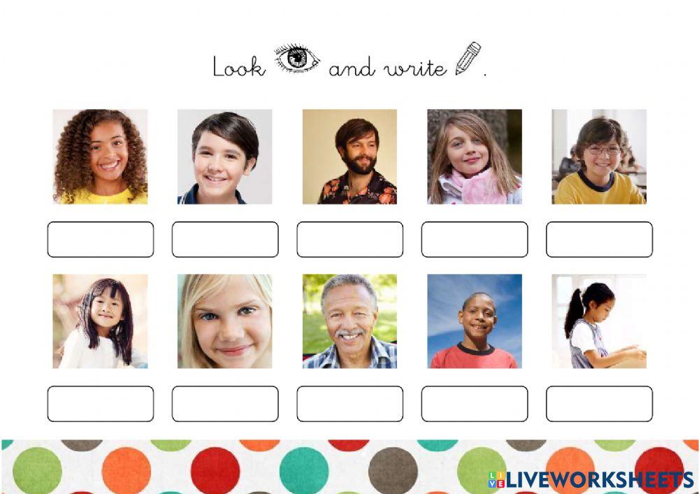 Tiger 4. Describing people. 