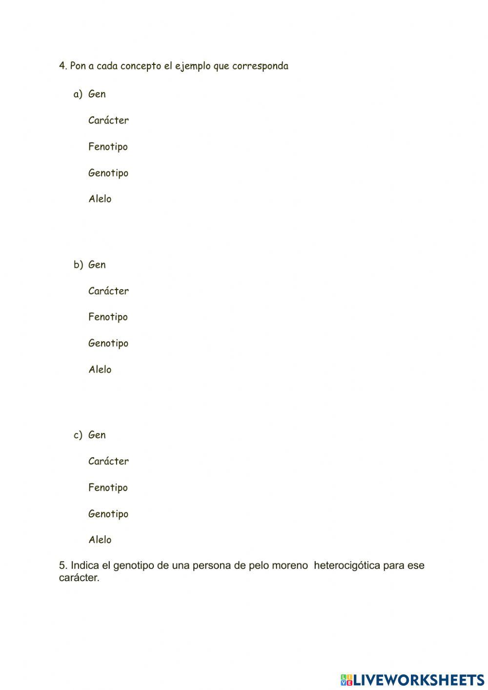 Principios básicos de genética